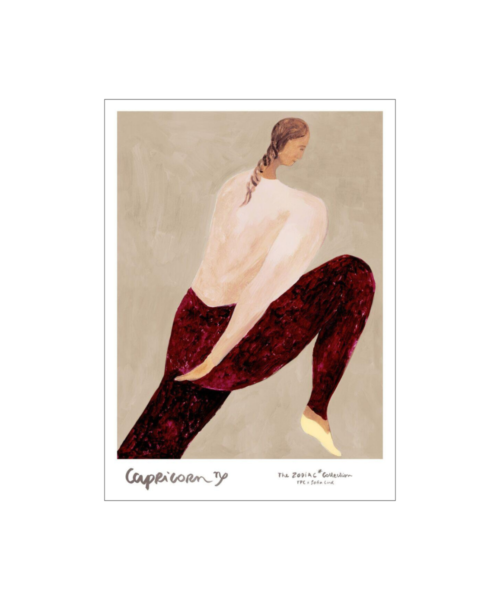 The Poster Club x Sofia Lind Capricorn plakat - 30x40 cm
